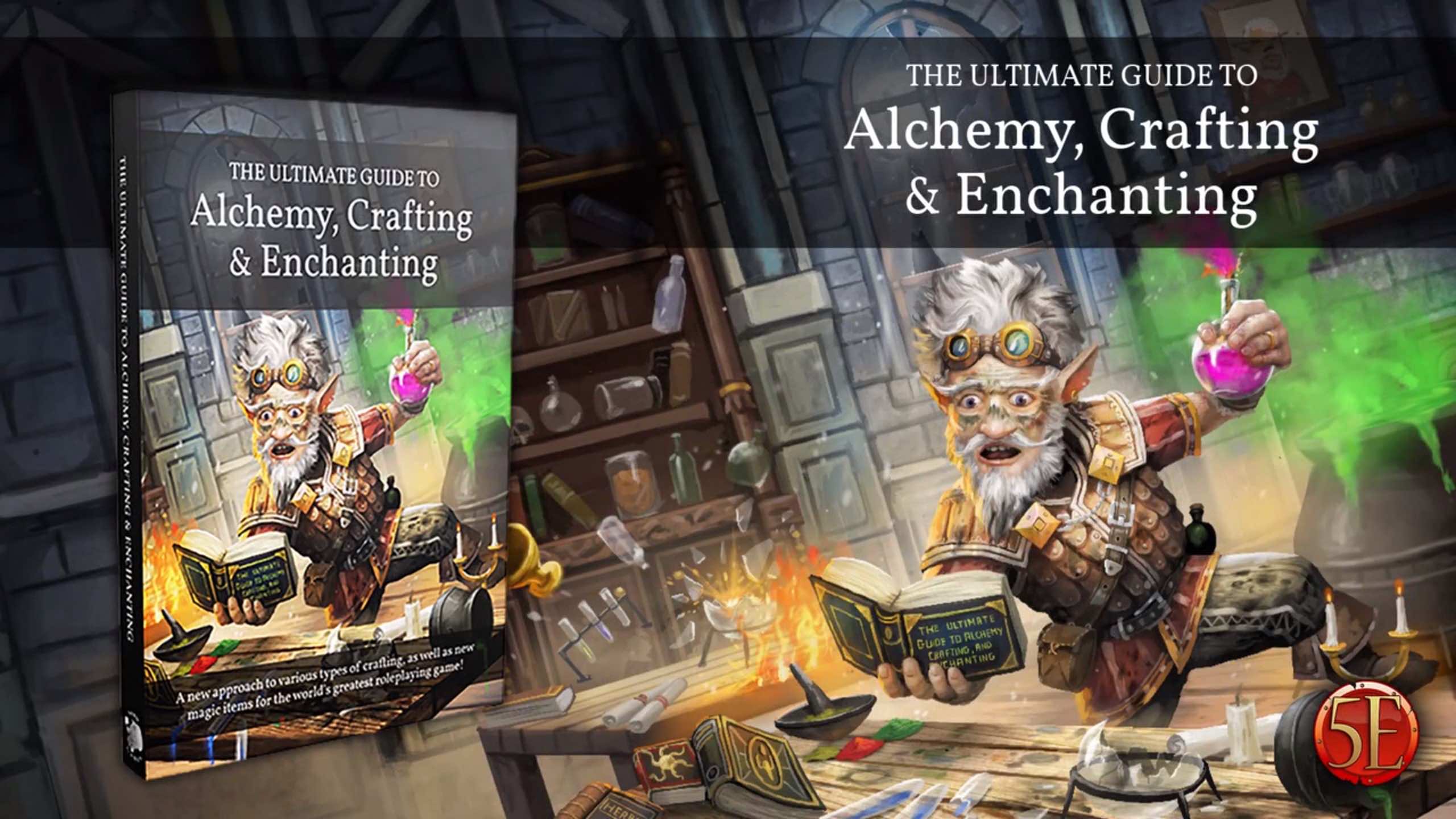 The Ultimate Guide to Alchemy, Crafting & Enchanting [ D&D5e ] is coming