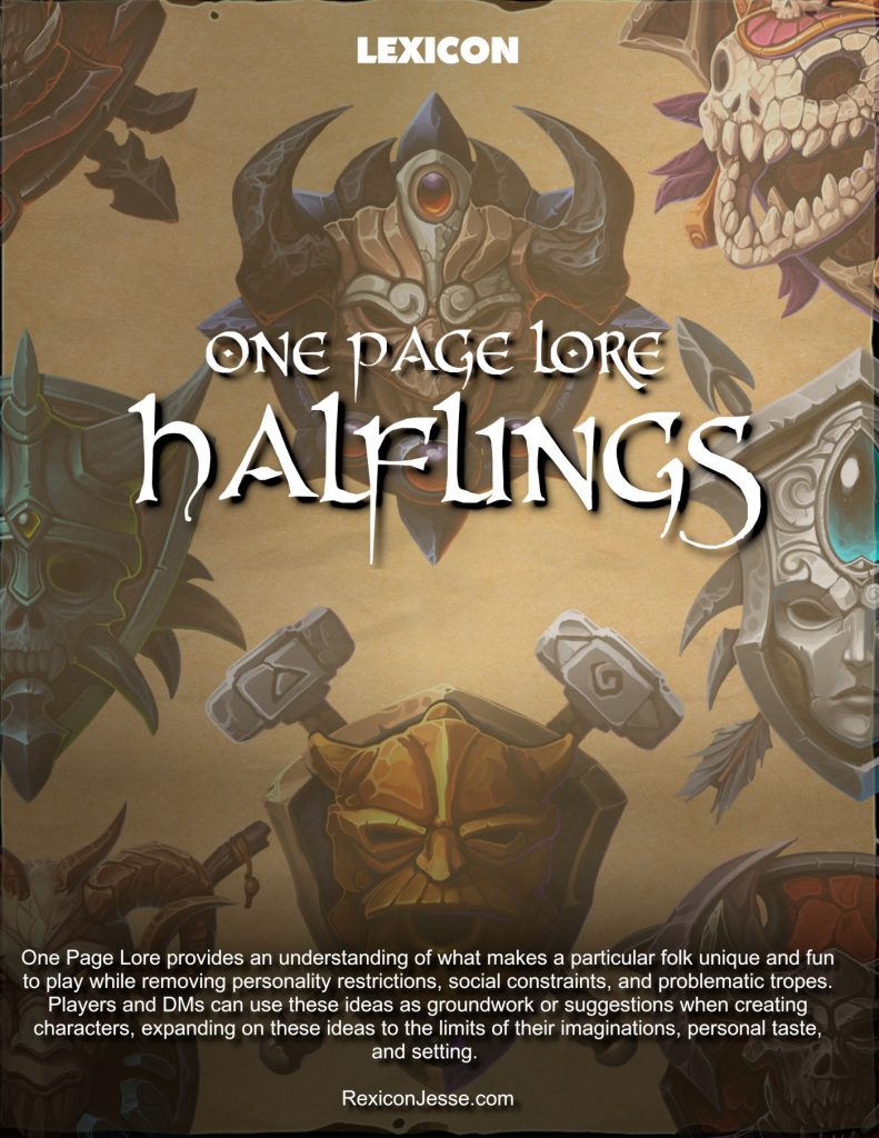 one page lore 