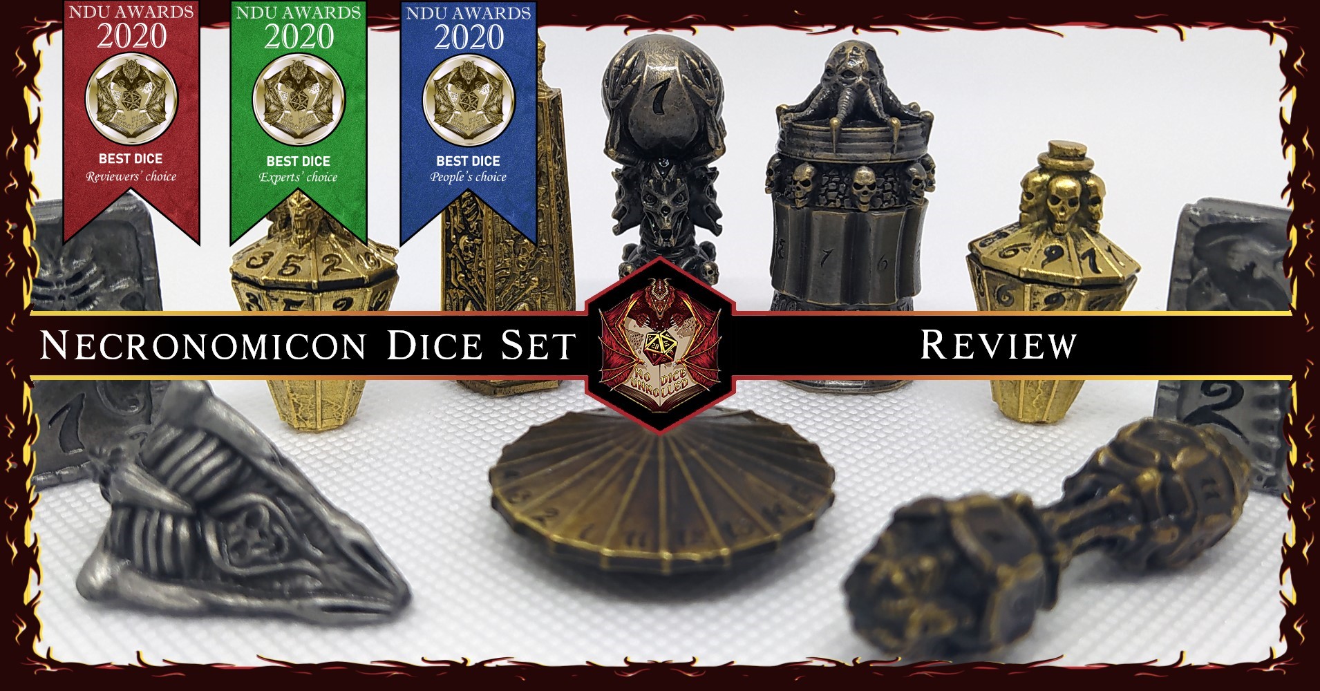 Necronomicon Dice Set: Drop-Dead Gorgeous | Review