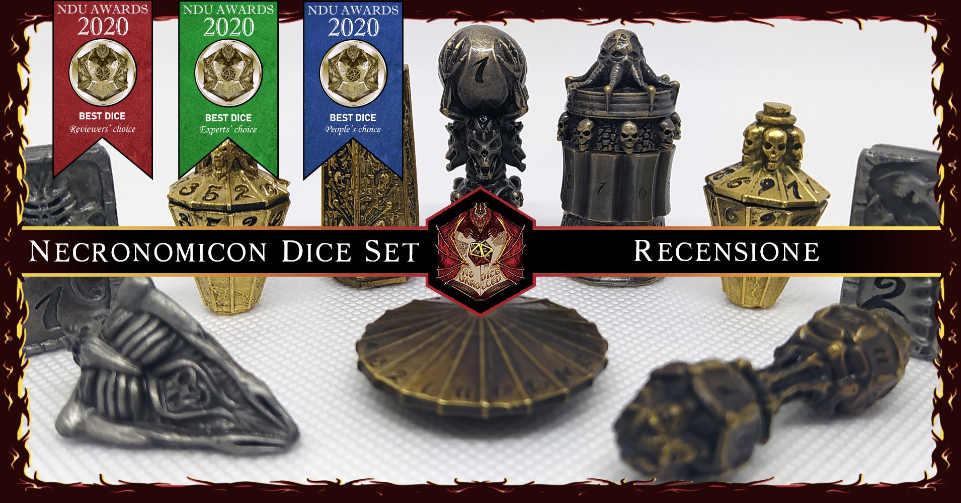 Necronomicon Dice Set: Belli da Morire | Recensione