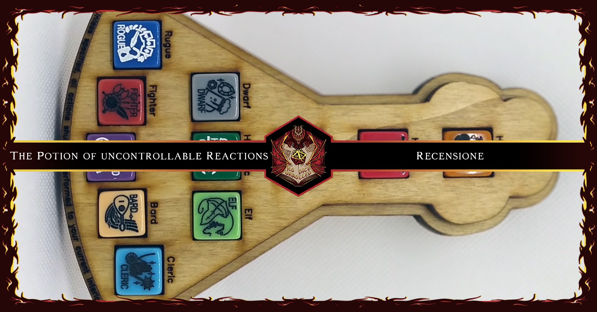 The Potion of uncontrollable Reactions: dadi alternativi | Recensione