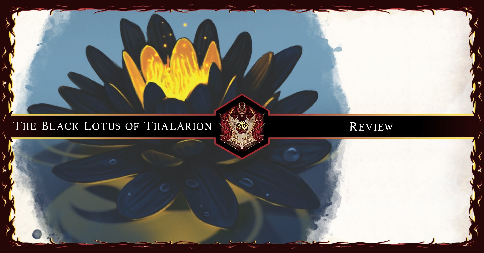 The Black Lotus of Thalarion [ D&D5e ] | Review