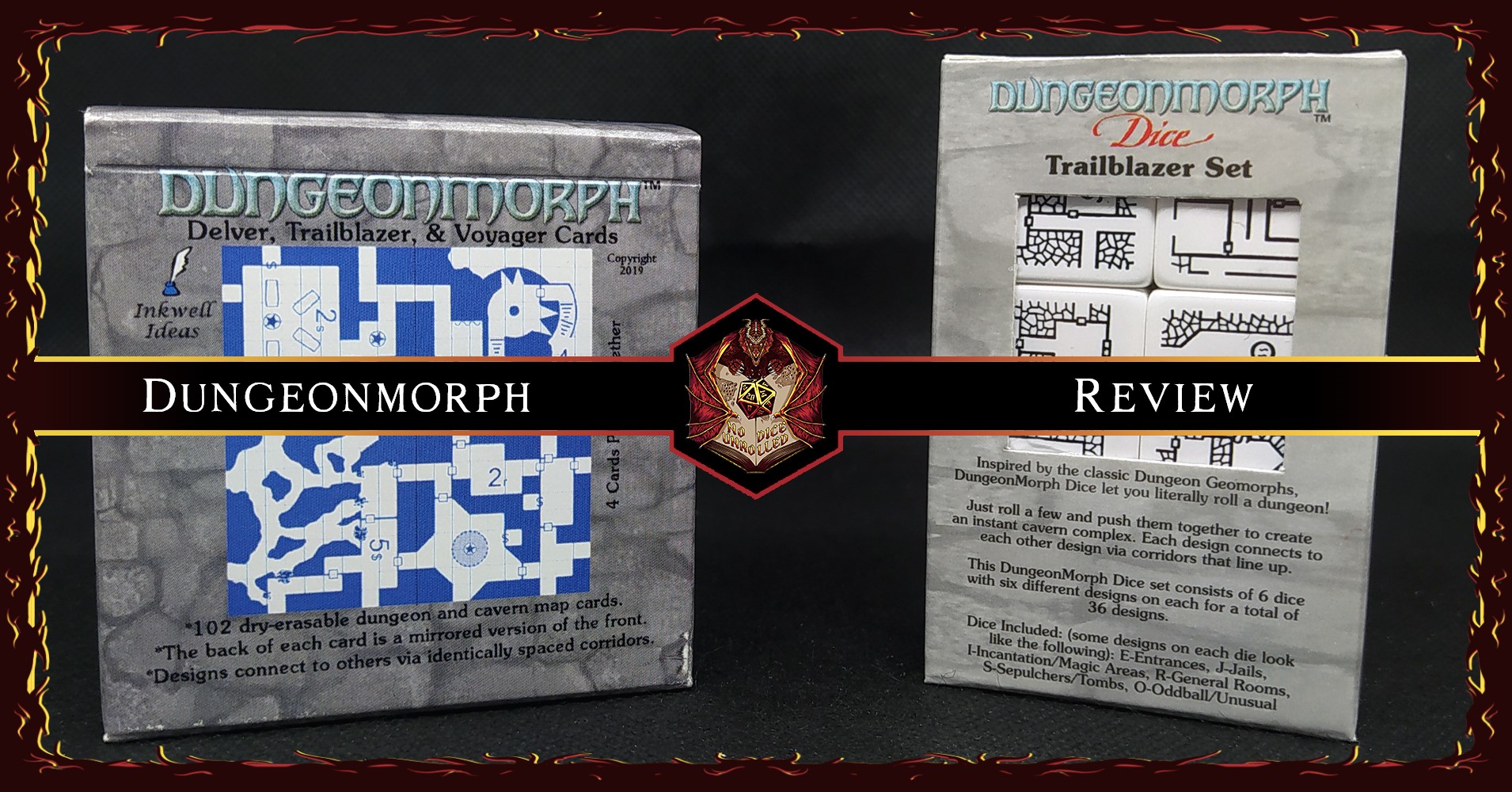 Dungeonmorph Dice and Cards: Maps-A’-Porter | Review