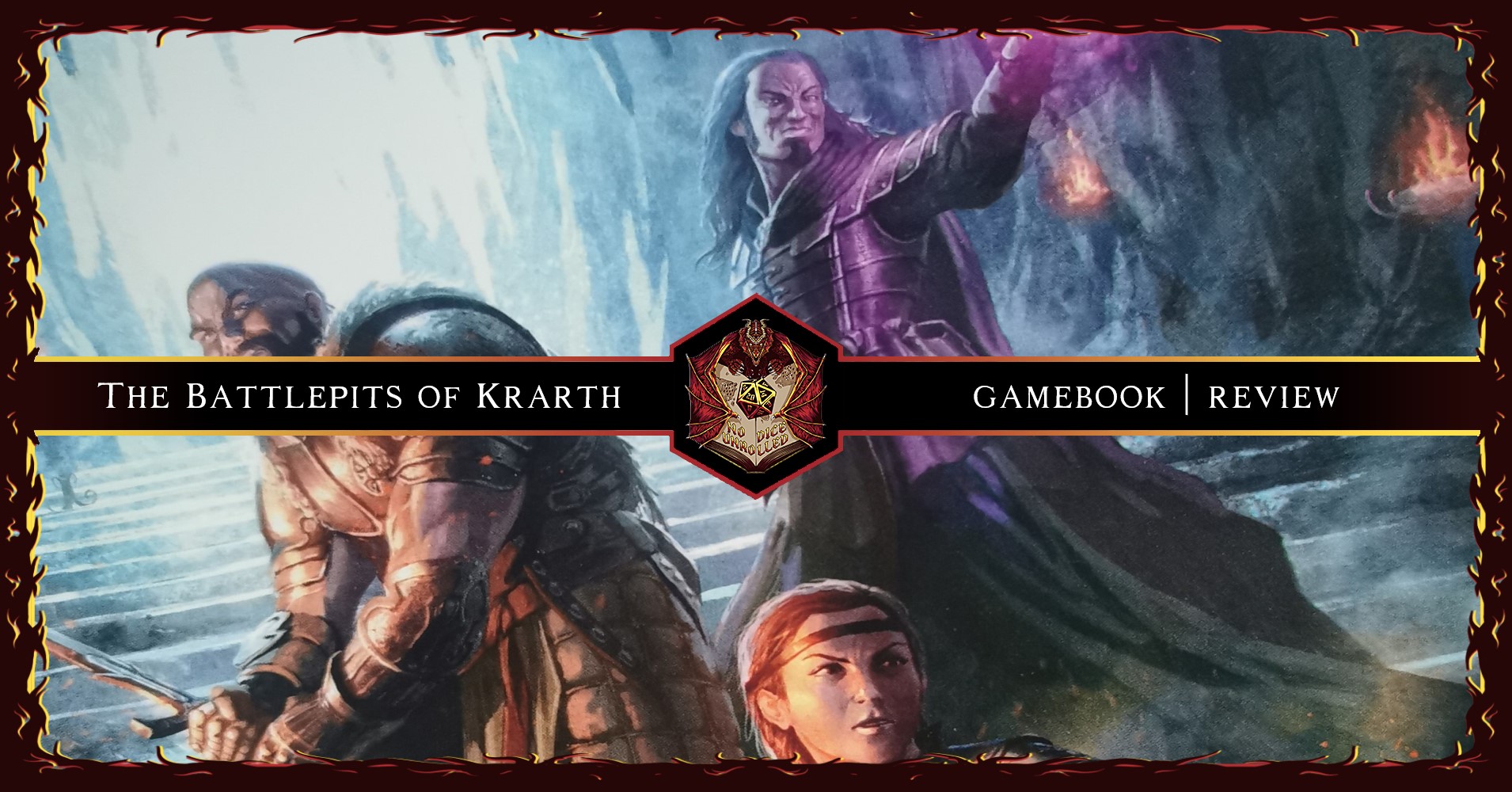 The Battlepits of Krarth [ Gamebook ] | Review