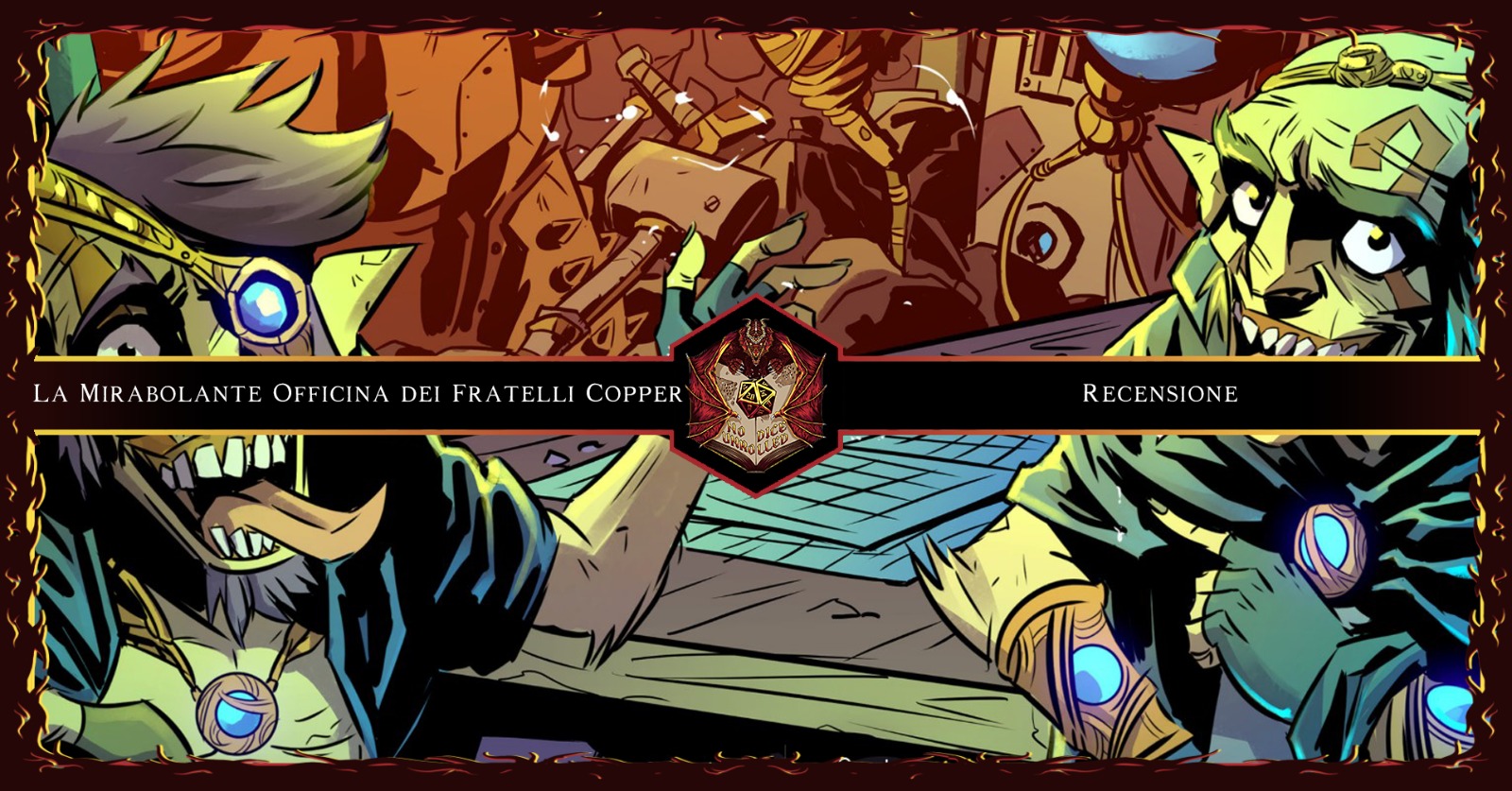 La Mirabolante Officina dei Fratelli Copper [ D&D 5e ] | Recensione