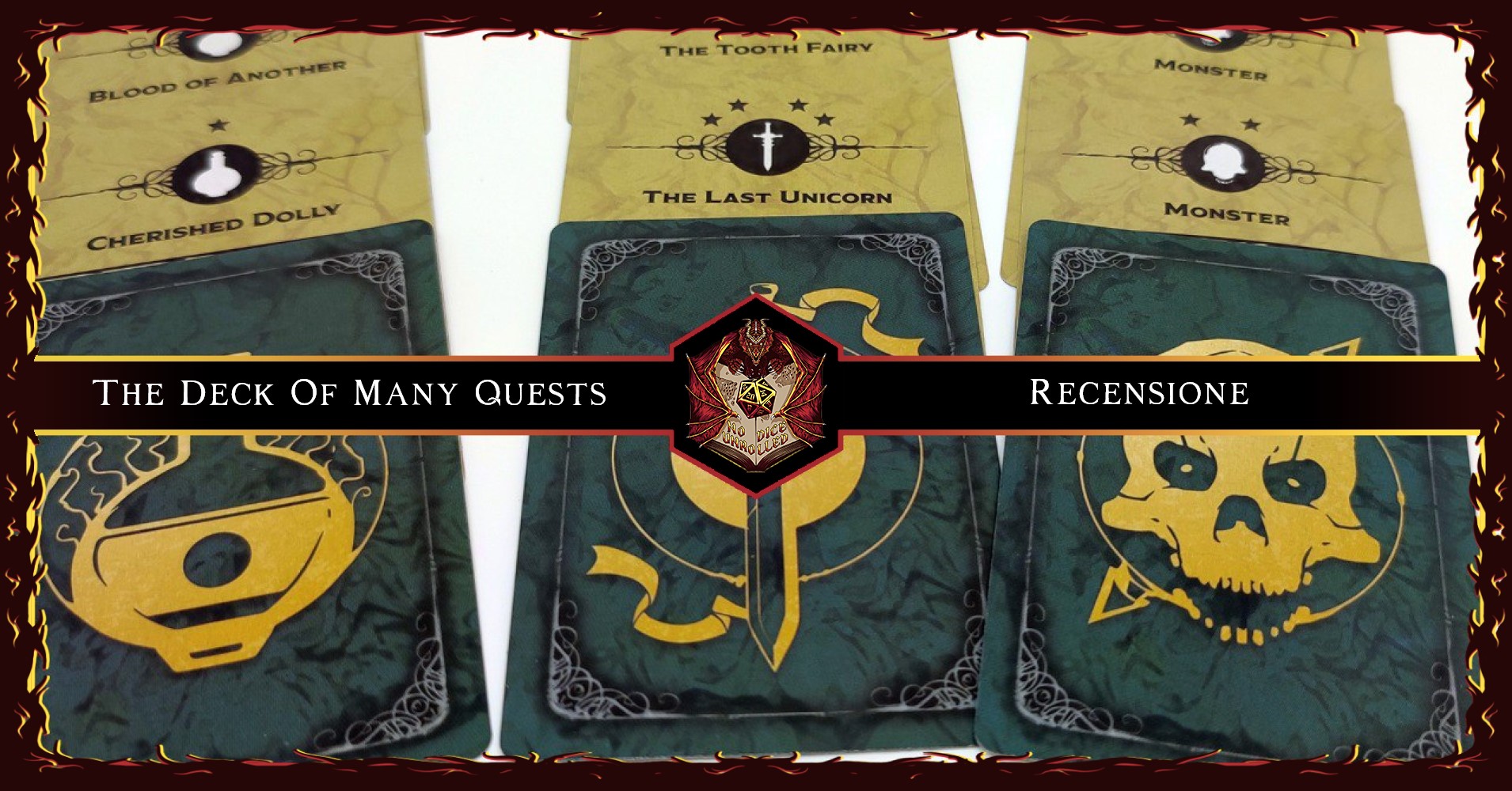 The Deck of Many Quests – Idee Facili e Veloci | Recensione